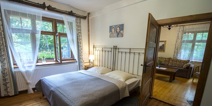 Užijte si Polsko: ubytování v apartmánu ve stylové roubence až pro 4 osoby