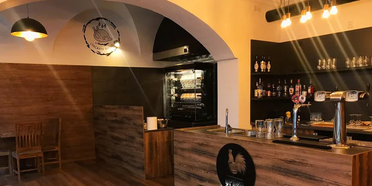 3chodové letní menu pro 2 nebo 4: kuře, stripsy, vývar i grilovaný ananas