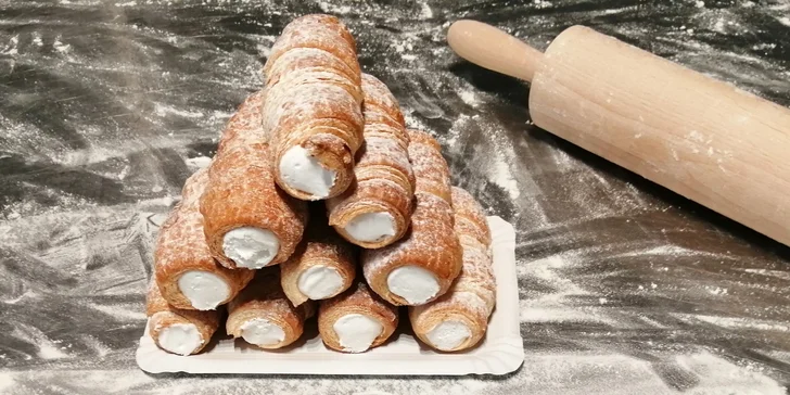 Kremrolky s různými náplněmi: na výběr mnoho příchutí