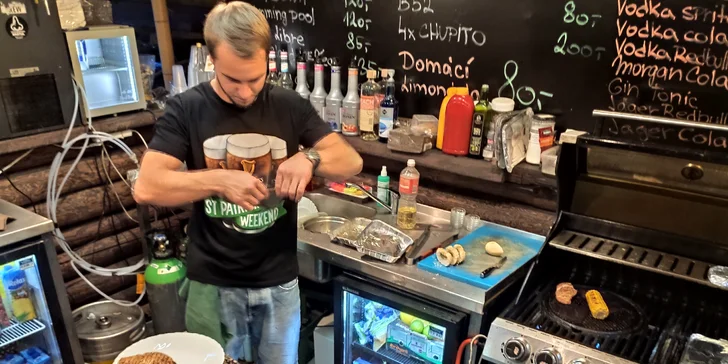 Grilované pochoutky s přílohou a limonádou dle výběru pro 1 i 2 osoby