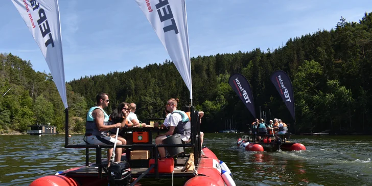 3hod. poznávací výprava do odlehlých zákoutí Vltavy pro 1 osobu