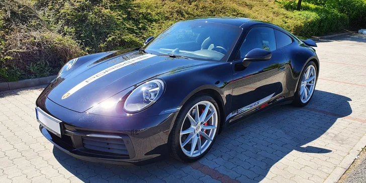 Legendární sporťák Porsche 911 Carrera 4S: 15 či 25 min. spolujízdy i řízení