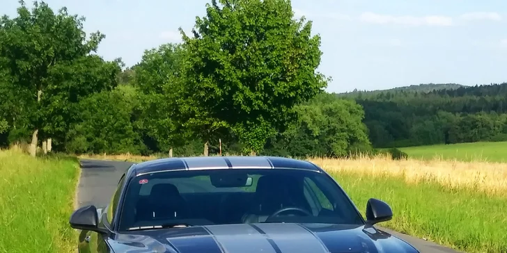 Pořádná jízda v legendárním voze Ford Mustang GT 5.0: až 25 minut jako řidič či spolujezdec
