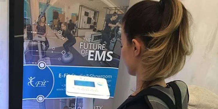 EMS terapie na přístroji Beauty & Slim: pro horní či dolní polovinu těla