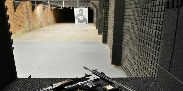 Zastřílejte si na moderní střelnici: balíčky s českými zbraněmi nebo z Counter Strike