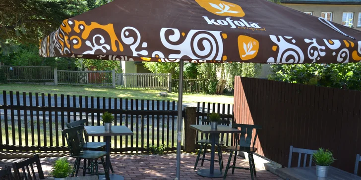 Gelato podle skvělé italské receptury a káva, čaj nebo domácí limonáda