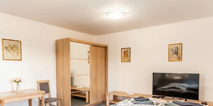 Komfortní apartmány pro 2-4 osoby v blízkosti Thermal parku Bešeňová