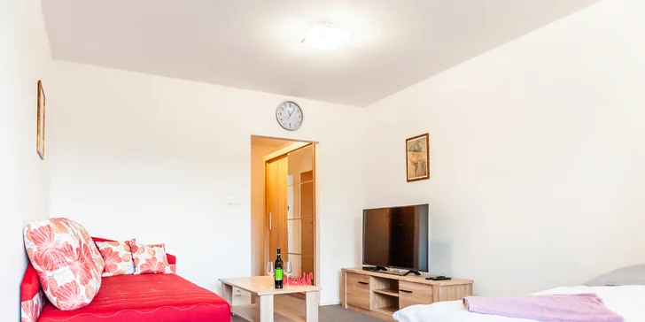 Komfortní apartmány pro 2-4 osoby v blízkosti Thermal parku Bešeňová
