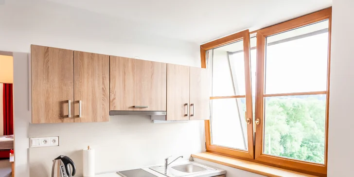 Komfortní apartmány pro 2-4 osoby v blízkosti Thermal parku Bešeňová