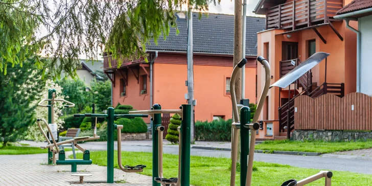 Komfortní apartmány pro 2-4 osoby v blízkosti Thermal parku Bešeňová
