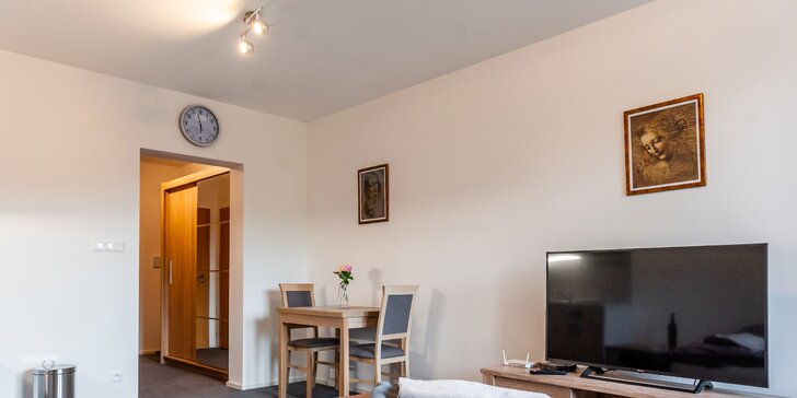 Komfortní apartmány pro 2-4 osoby v blízkosti Thermal parku Bešeňová