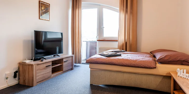 Komfortní apartmány pro 2-4 osoby v blízkosti Thermal parku Bešeňová