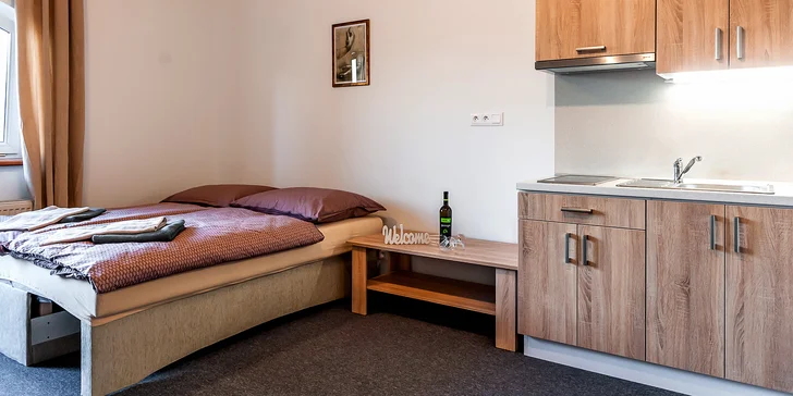 Komfortní apartmány pro 2-4 osoby v blízkosti Thermal parku Bešeňová