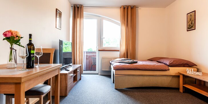 Komfortní apartmány pro 2-4 osoby v blízkosti Thermal parku Bešeňová