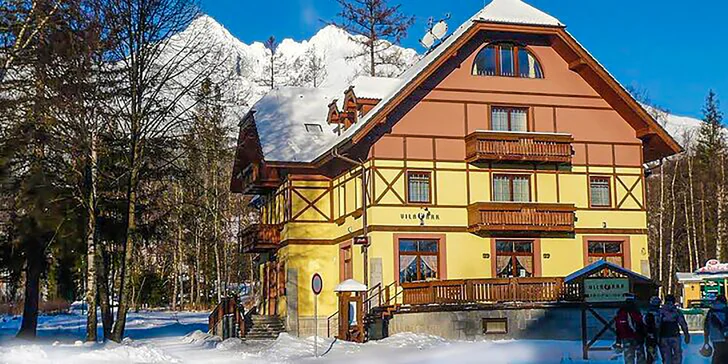 Kouzelný pobyt v Tatranské Lomnice s polopenzí vč. balíčku výhod