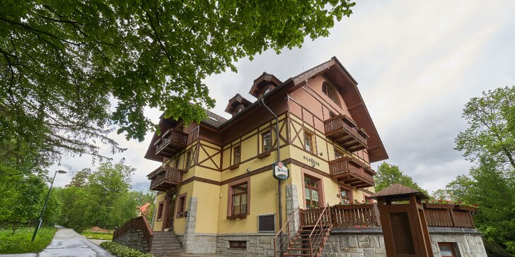 Kouzelný pobyt v Tatranské Lomnice s polopenzí vč. balíčku výhod