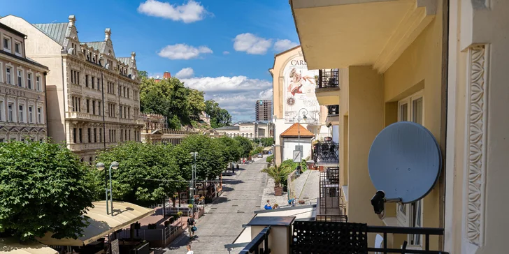 Za krásami Karlových Varů: apartmány v centru města, oběd, káva i bowling