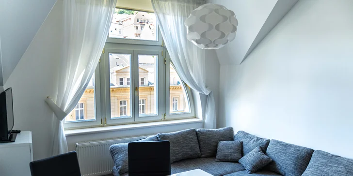 Za krásami Karlových Varů: apartmány v centru města, oběd, káva i bowling