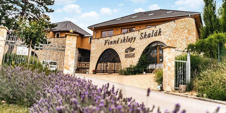 Až 15 dní ve Vinných sklepech Skalák na Slovácku: polopenze a degustace