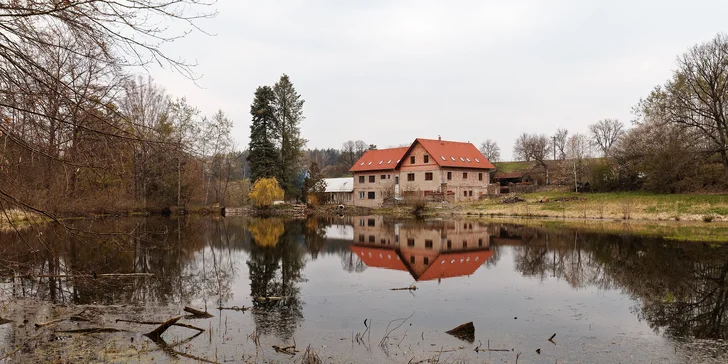 Na samotě u Kutné Hory: až 14 klidných nocí, domácí snídaně, apartmány pro dva