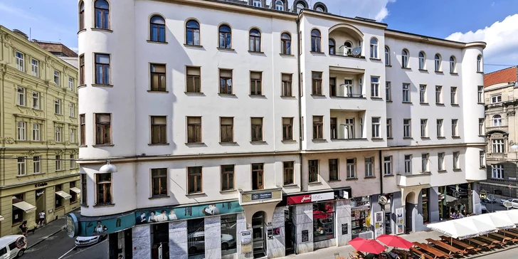 Na dosah oblíbených brněnských podniků a atrakcí: penzion v centru města se snídaní až do pokoje