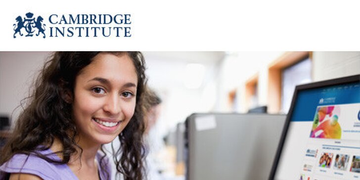 Online kurzy angličtiny s Cambridge Institute!