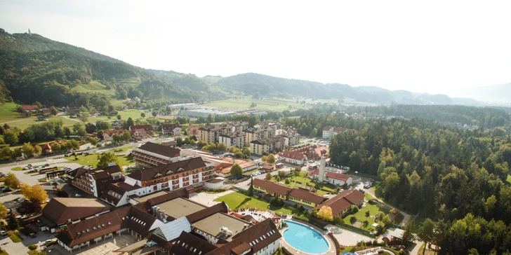 Wellness pobyt ve slovinském Zreče: termální komplex s atrakcemi, sauny a polopenze