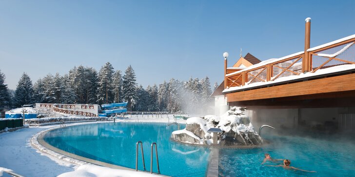 Dovolená ve slovinském Zreče: termální bazény, saunový svět, polopenze a skipas