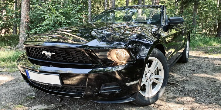 Ford Mustang Convertible: 30min. jízda i zapůjčení vozu až na 48 hodin