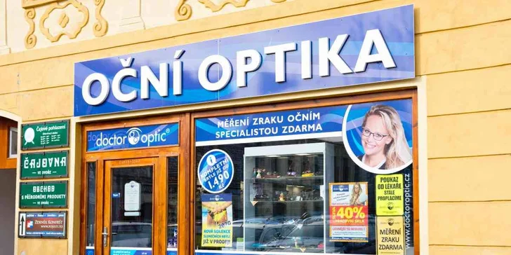 Otevřený voucher na nákup slunečních brýlí v Doctor Optic: 1000 Kč