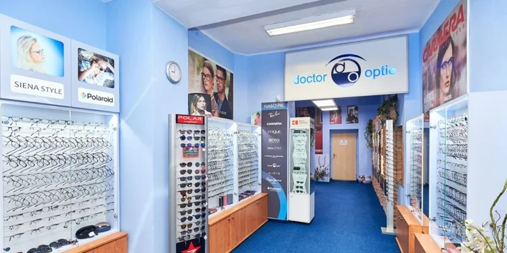 Otevřený voucher na nákup slunečních brýlí v Doctor Optic: 1000 Kč