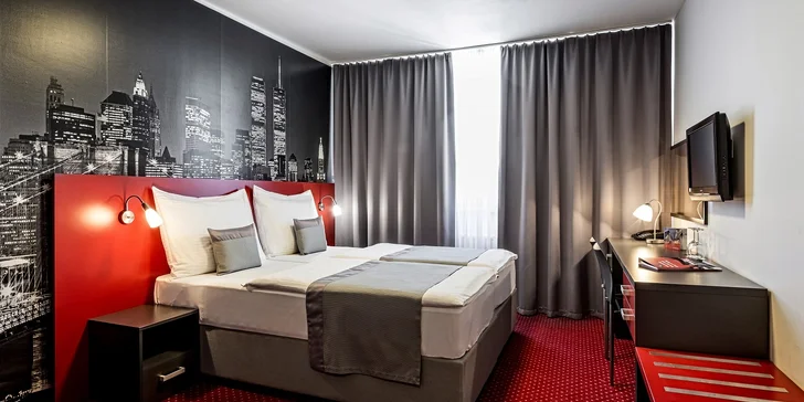 Pobyt ve 4* hotelu v Brně pro páry i rodiny: jídlo, relax v sauně i vstupenky do BRuNo family parku