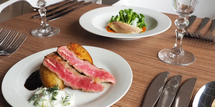 Z našich lesů, polí a farem: 8chodové degustační menu pro pár