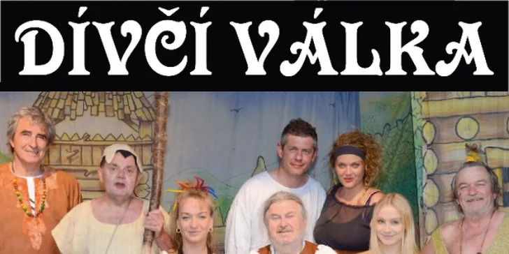 Vstupenka na představení Dívčí Válka na Vodním hradě Budyně nad Ohří