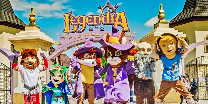 Celodenní vstup do polského zábavního parku Legendia se 40 super atrakcemi