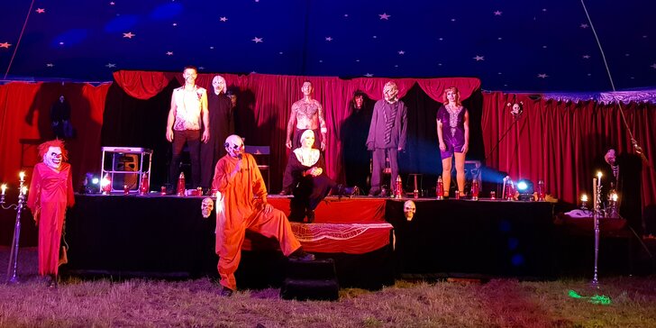 Pouze pro odvážné: vstupenka na Horror Zombie Cirkus v České Lípě