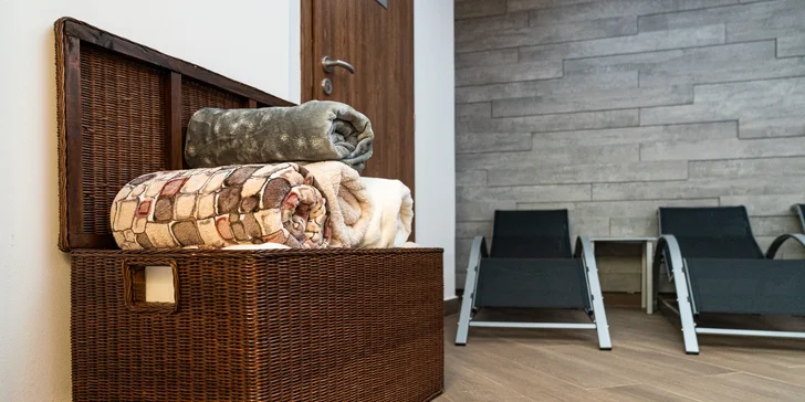 Privátní wellness pro pár: 60 či 120 minut božské relaxace