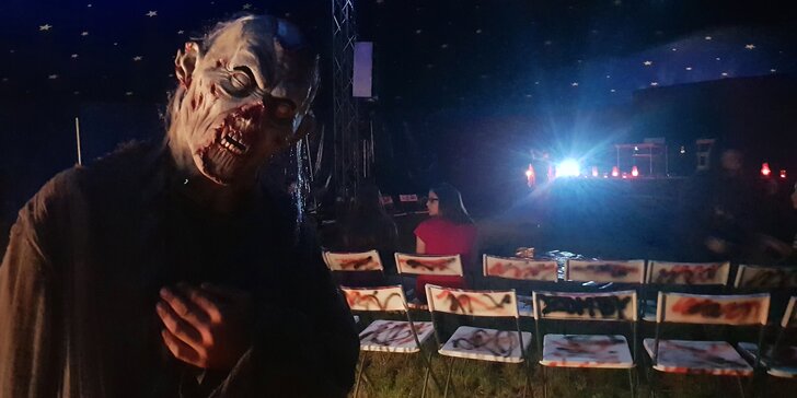 Pouze pro odvážné: vstupenka na Horror Zombie Cirkus v Roudnici nad Labem