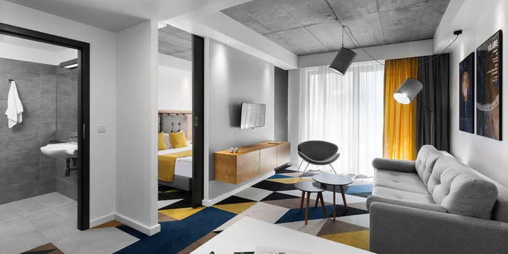 Komfortní apartmány v centru Krakova: pobyt se snídaní nebo polopenzí a vstupem do saunária