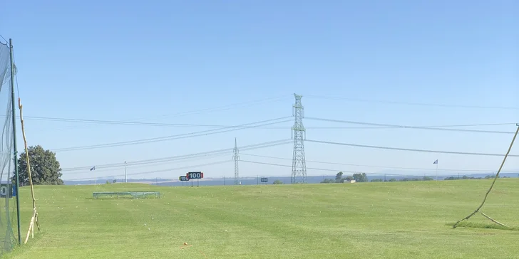 Golfový trénink na BodiTraku pro správné rozložení váhy při odpalu