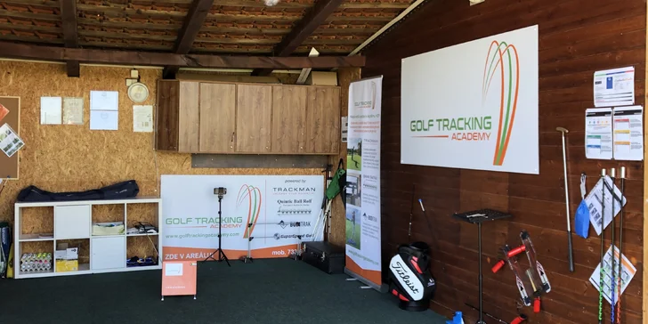 Golfový trénink na BodiTraku pro správné rozložení váhy při odpalu