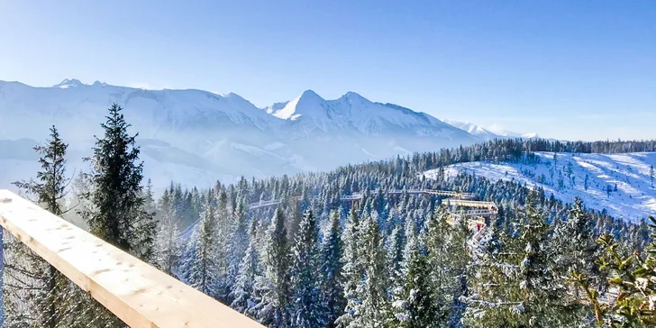 Vysoké Tatry zvou na dovolenou: pobyt u střediska Bachledka s wellness a polopenzí