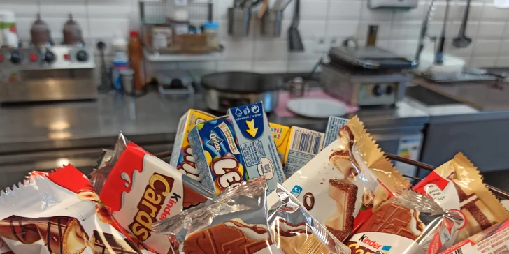 Dárkové poukazy do bistra Wafflove: 300 či 500 Kč na vafle, palačinky i lívance nebo kávu a koktejly