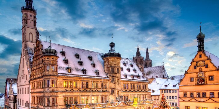 Sváteční romantika v bavorském Rothenburgu: adventní výlet na trhy i do Vánočního muzea