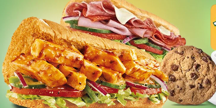Sendviče, cookies a další dobroty ze Subway