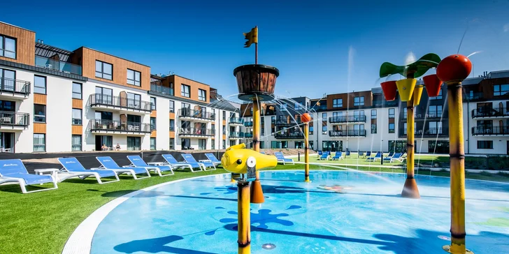 Nový resort na polském břehu Baltského moře: polopenze, vodní park či sauna i zábava pro děti