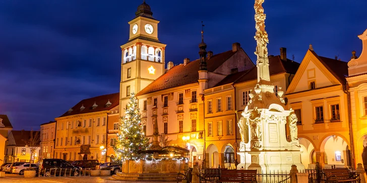 Advent na jihu Čech: vánoční výlet autobusem do Českého Krumlova a Třeboně