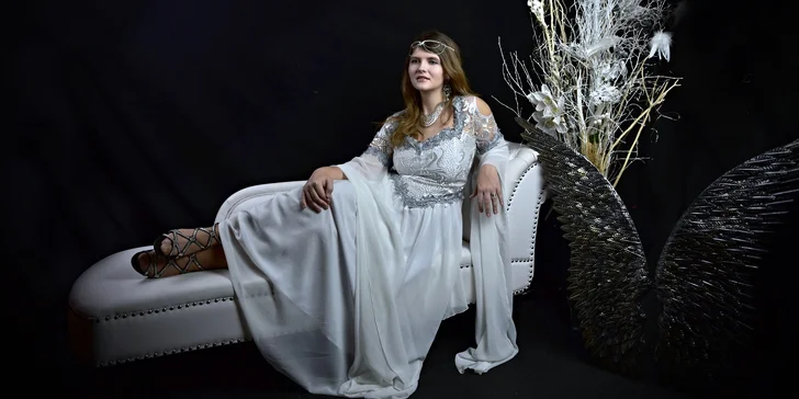 Proměna vizáže s focením pro jednu i dvě osoby: glamour, fantasy i těhotenské focení