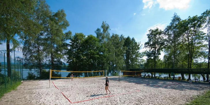 Wellness pobyt, tříchodová večeře i sportovní vyžití u Žermanické přehrady