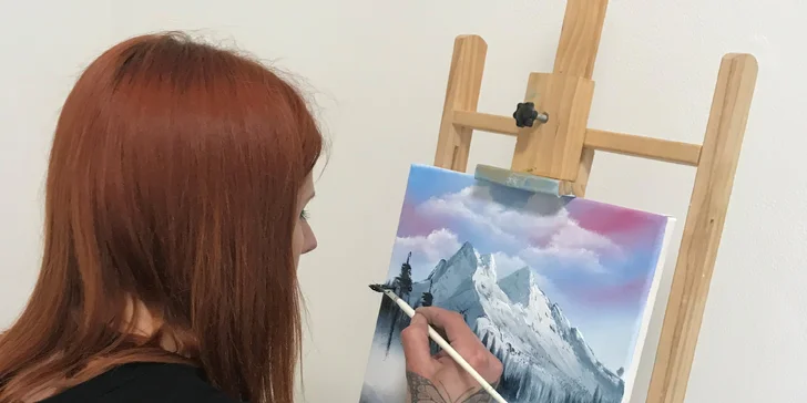 Více než klasická olejomalba: Kurz olejomalby ®Bob Ross